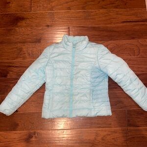 Justice Light Blue Puffer Jacket for Kids